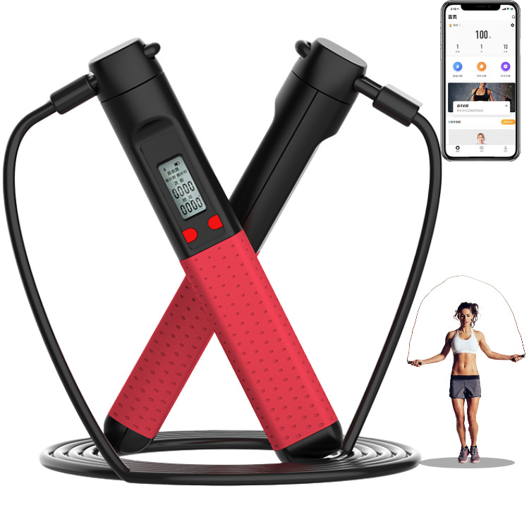 Slimme springtouw met APP Sport Calorie Calculator Springtouw Fitness Verstelbare lengte