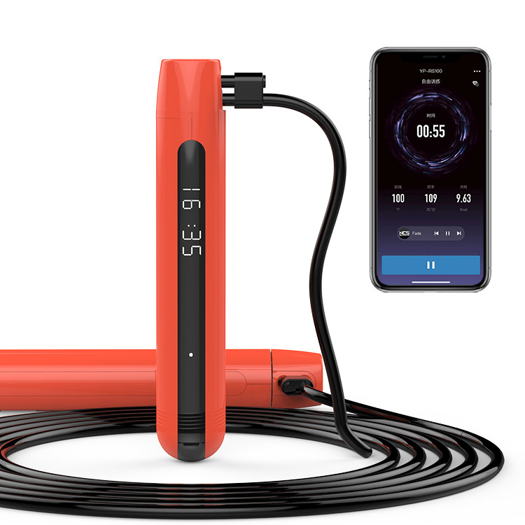 3M Verstelbare snelheid Smart Digital PVC Springtouw Smart Jumptouw Verstelbare Calorie Teller
