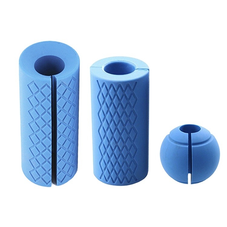 Grijp voor krachttraining met anti-slip silica gel dumbbell grips
