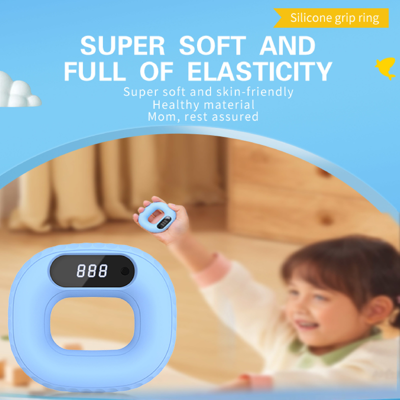 Multifunctioneel Fitness Grip Training Finger Strength Grip Wrist Strength Electronic Counting Ring Oplaadbaar