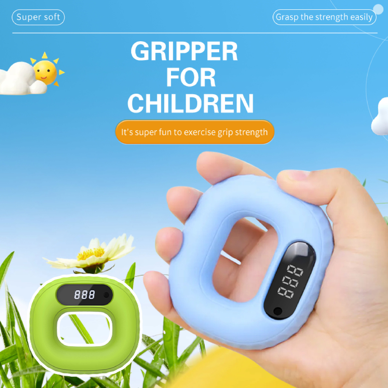 Multifunctioneel Fitness Grip Training Finger Strength Grip Wrist Strength Electronic Counting Ring Oplaadbaar