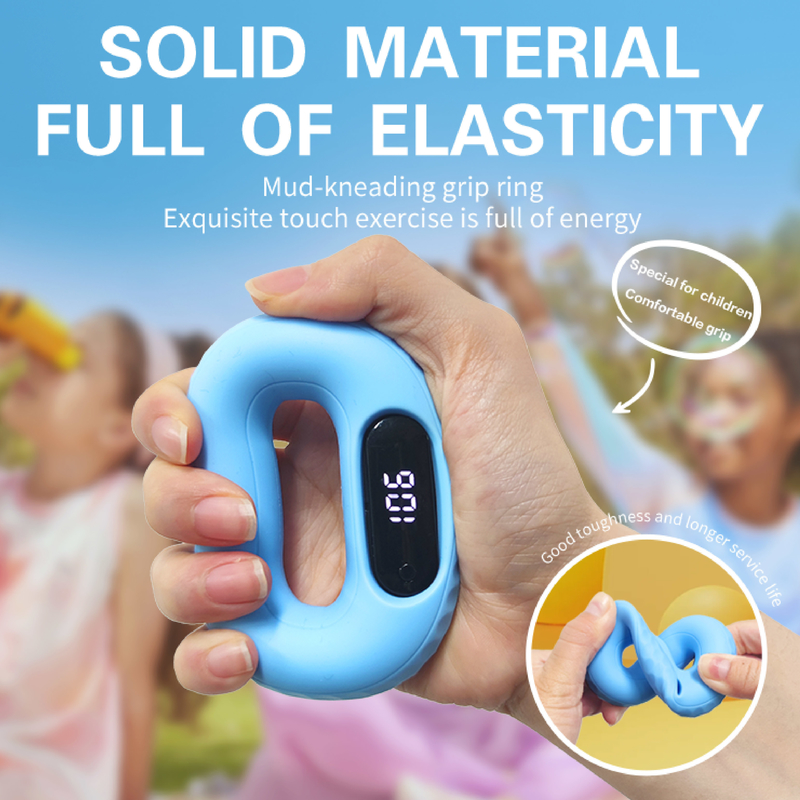 Multifunctioneel Fitness Grip Training Finger Strength Grip Wrist Strength Electronic Counting Ring Oplaadbaar