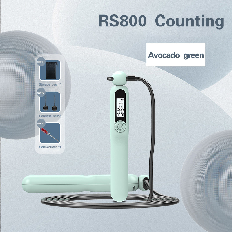 Vervangbaar touw Vetverbranding Sport Professionele Smart Electronic Telling Springtouw Niet Bluetooth
