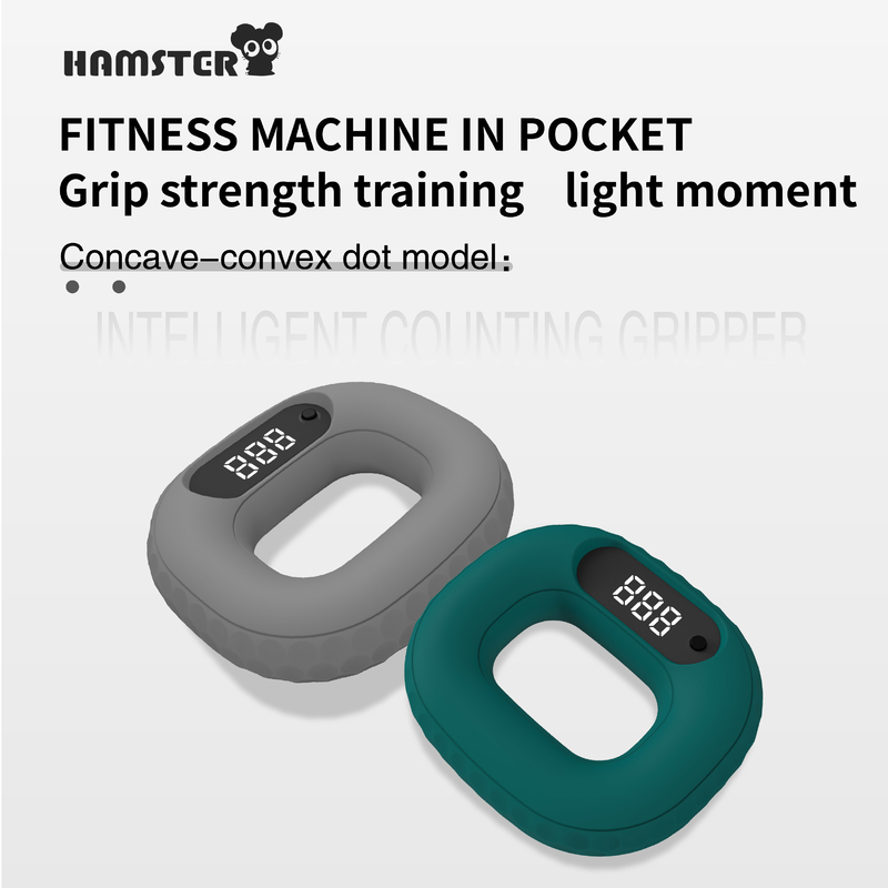 Silicone Grip Force Ring Vinger Rehabilitatie Training Handband Grip Force Apparaat Mannen En Vrouwen Voorarm Fitness