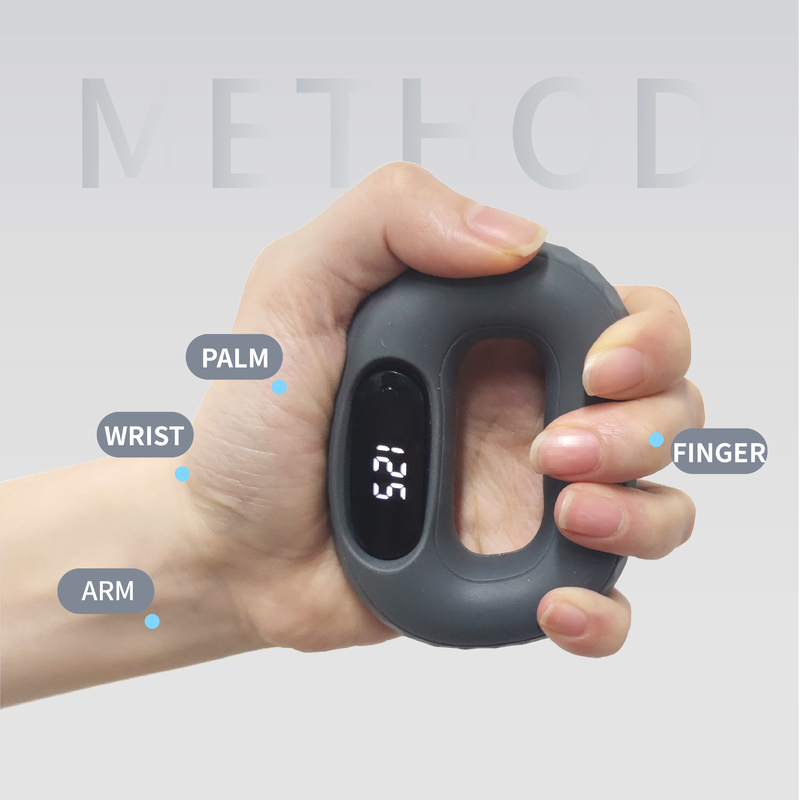 Silicone Grip Force Ring Vinger Rehabilitatie Training Handband Grip Force Apparaat Mannen En Vrouwen Voorarm Fitness