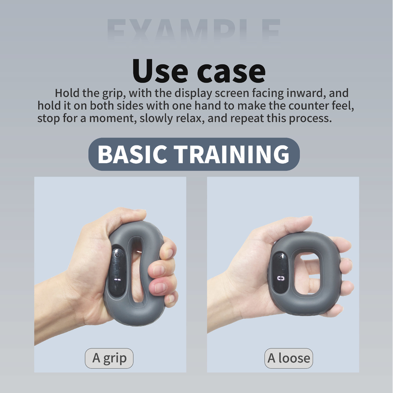 Silicone Grip Force Ring Vinger Rehabilitatie Training Handband Grip Force Apparaat Mannen En Vrouwen Voorarm Fitness