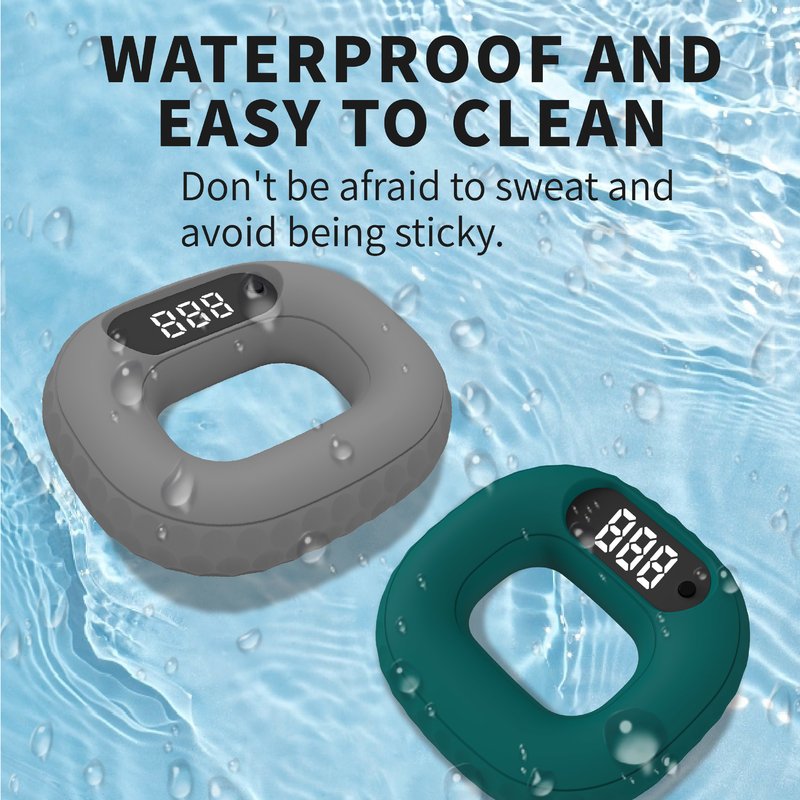 Silicone Grip Force Ring Vinger Rehabilitatie Training Handband Grip Force Apparaat Mannen En Vrouwen Voorarm Fitness