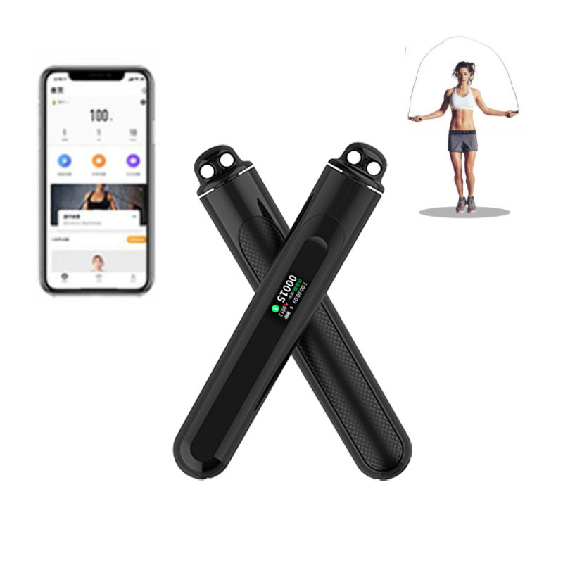 Nieuwe slimme springtouw Multifunktioneel Grensloos Digitaal Kleurbeeld Fitness oefening